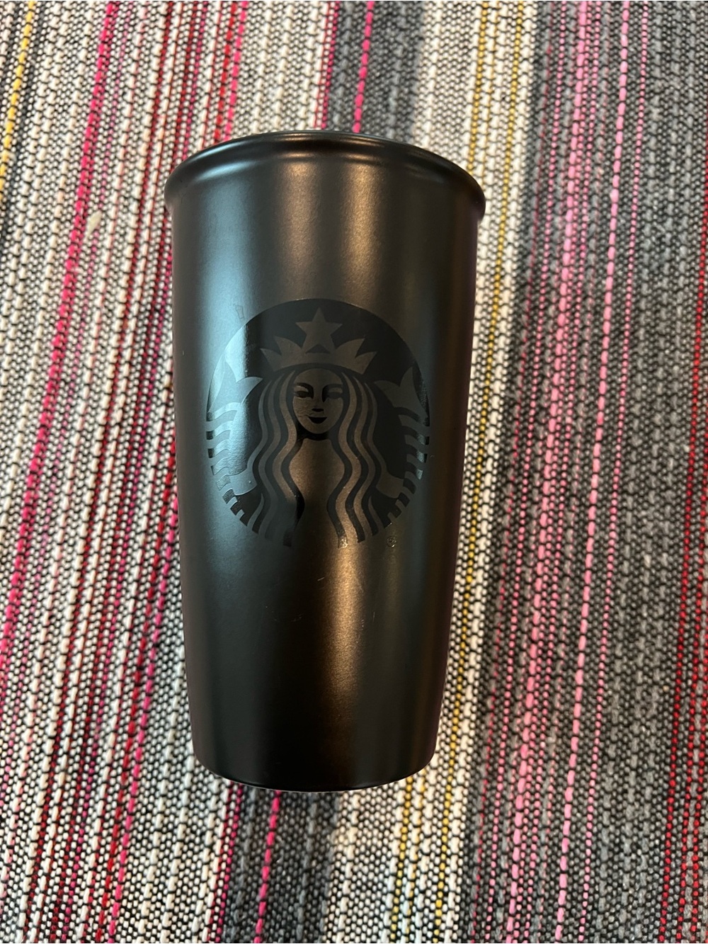 Starbucks Black Matte Logo Tumbler